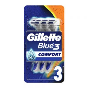 خود تراش ژیلت Gillette مدل Blue 3 Comfort بسته 3 عددی