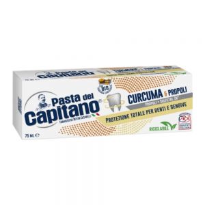 خمیر دندان Pasta Del Capitano مدل Curcuma And Propoli حجم 100 میل