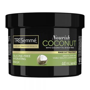 ماسک آبرسان مو ترزمی TRESemme مدل Nourish Hydrating Coconut Oil حاوی روغن نارگیل حجم 440 میل