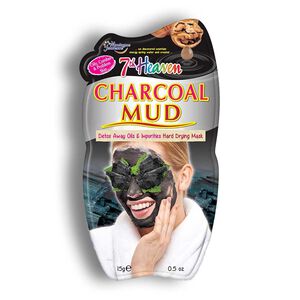 ماسک صورت گلی 7th Heaven سری Charcoal Mud وزن 15 گرم