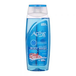 شامپو بدن اکتیو Active مدل Ocean Kissed حاوی نمک دریایی حجم 400 میل