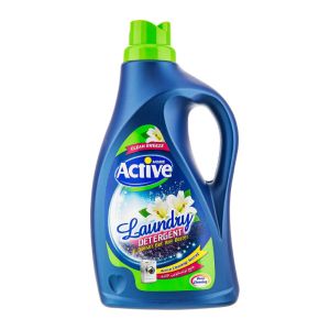 مایع لباسشویی اکتیو Active مدل  Green Clean Breeze رایحه گل وزن 2500 گرم