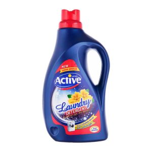 مایع لباسشویی اکتیو Active مدل  Magenta Clean Breeze سرخابی وزن 2500 گرم