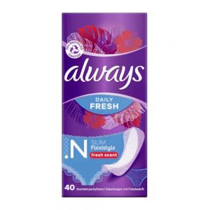 نوار بهداشتی آلویز Always مدل Daily Fresh نازک بسته 40 عددی