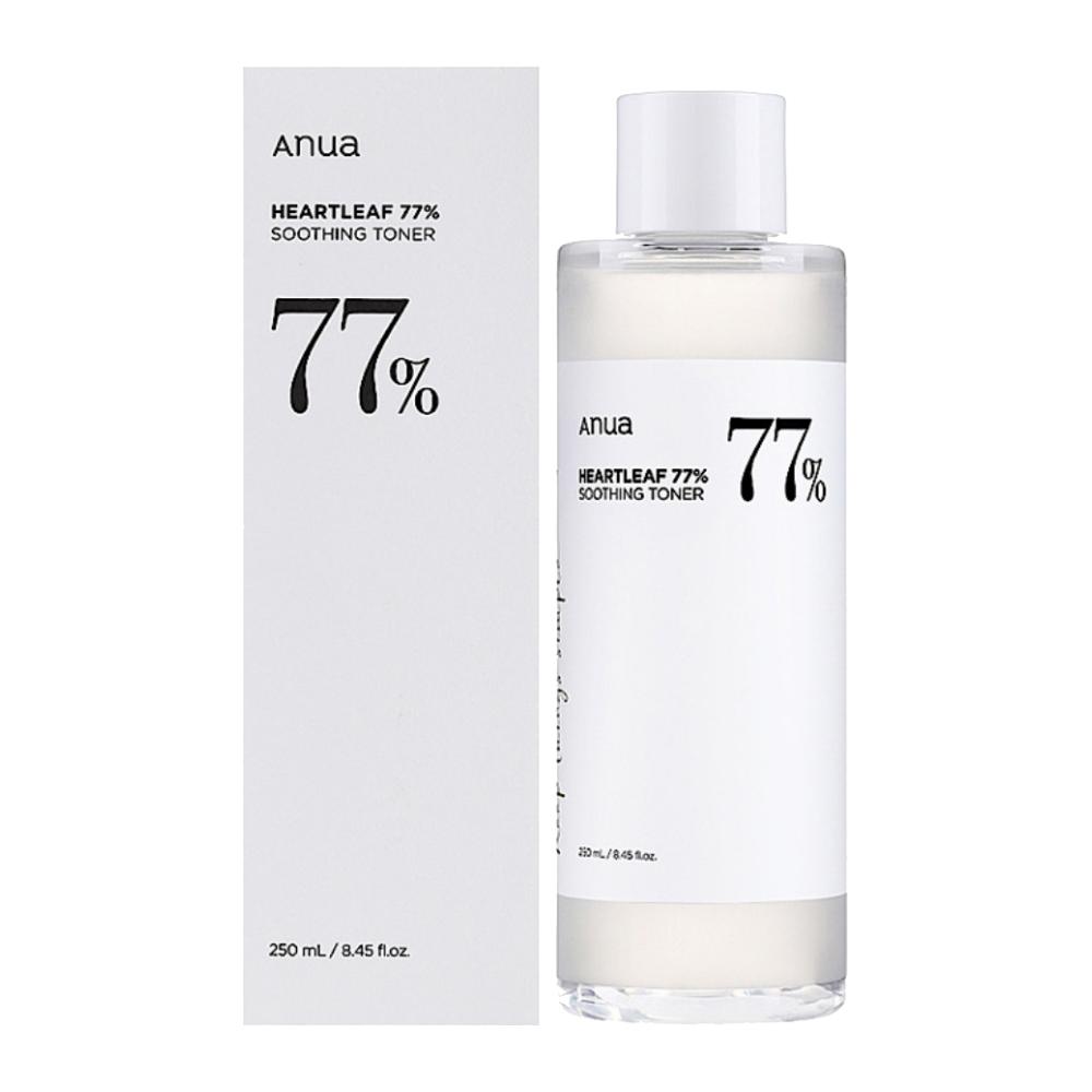 تونر تسکین دهنده آنوا Anua مدل Heartleaf 77% مناسب استفاده روزانه حجم 250 میل