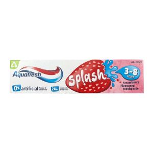 خمیر دندان کودک Aquafresh سری Splash مناسب سن 3 تا 8 سال حجم 50 میل