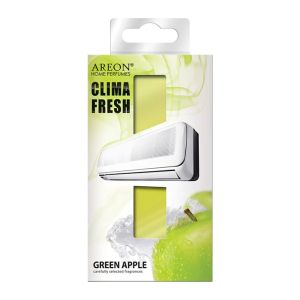 خوشبو کننده کولر گازی و تهویه هوا آرئون Areon مدل Green Apple رایحه سیب سبز بسته 1 عددی