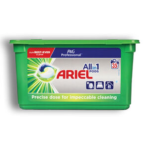 کپسول ژله ای همه کاره ماشین لباسشویی Ariel سری All in One تعداد 35 عدد