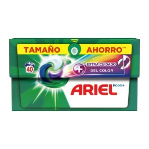قرص ماشین لباسشویی Ariel مدل Extra Cuidado قابلیت استفاده در دماهای مختلف بسته 40 عددی