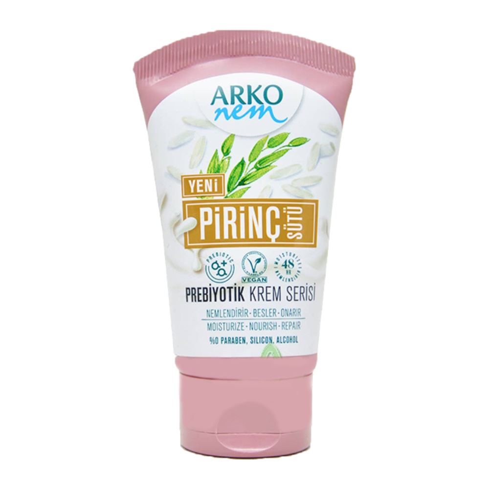 کرم مرطوب کننده صورت و بدن آرکو ARKO مدل Piring Sutu حاوی شیر برنج حجم 60 میل