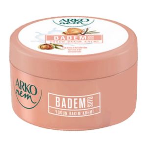 کرم مرطوب کننده آرکو Arko مدل Almond Milk حاوی شیر بادام 250 میل