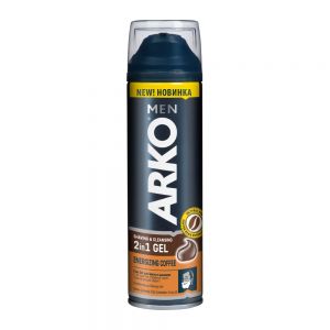 ژل اصلاح صورت آرکو ARKO مدل Energizing Coffee رایحه قهوه حجم 200 میل