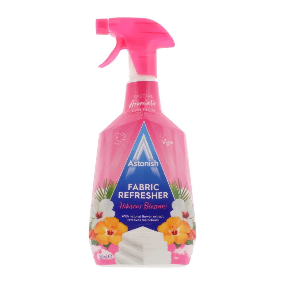 اسپری خوشبو کننده پارچه و مبل Astonish مدل Fabric Refresher حجم 750 میل