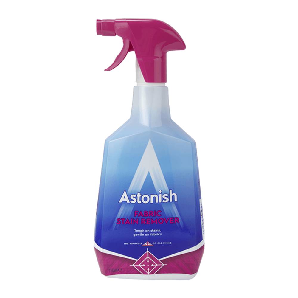 اسپری لکه بر البسه و فرش استونیش Astonish مدل Fabric Stain Remover حجم 750 میلی