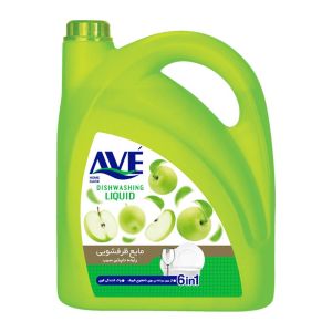 مایع ظرفشویی اوه Ave مدل Apple رایحه سیب وزن 3750 گرم