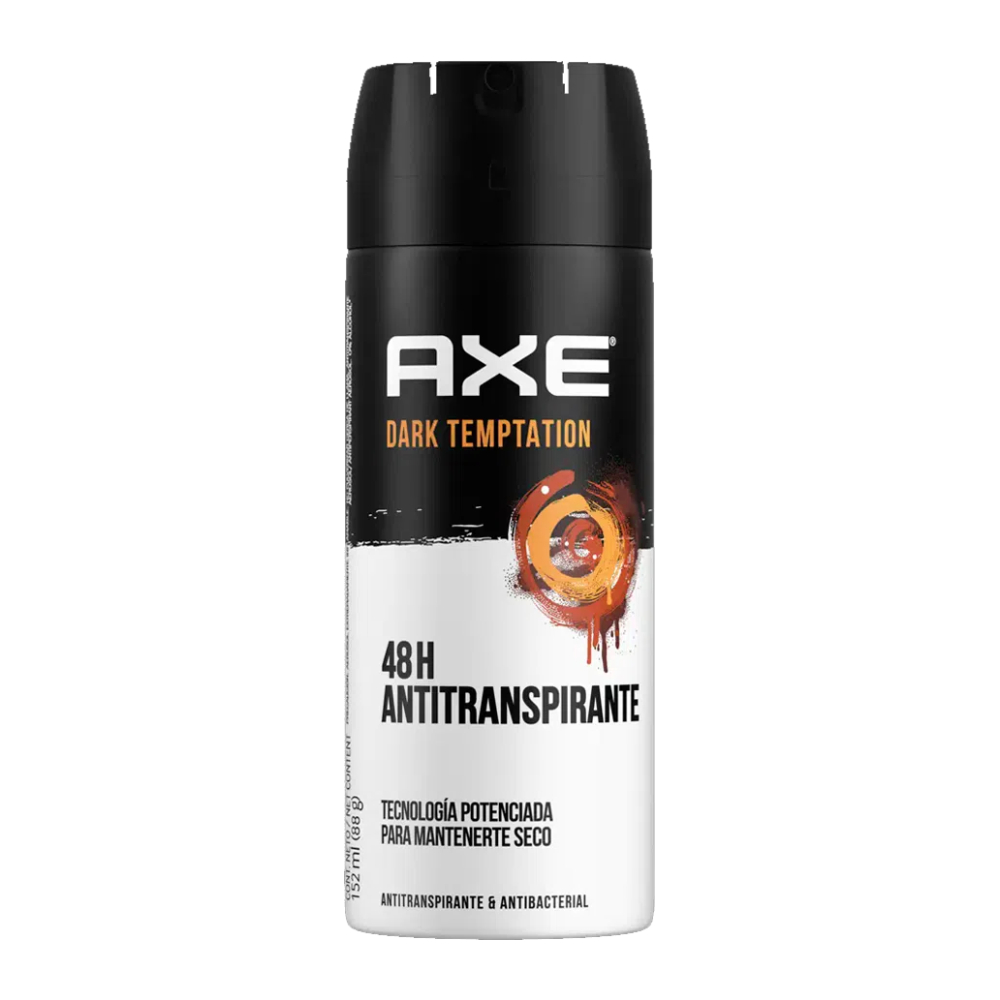 اسپری ضد تعریق بدن اکس AXE مدل Dark Temptation Silver حجم 150 میل