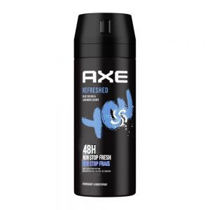 اسپری ضد تعریق بدن اکس AXE مدل You Refreshed رایحه اقیانوس آبی و اسطوخودوس حجم 150 میل