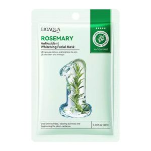 ماسک صورت ورقه ای Bioaqua مدل Rosemary روشن کننده پوست حجم 25 میل