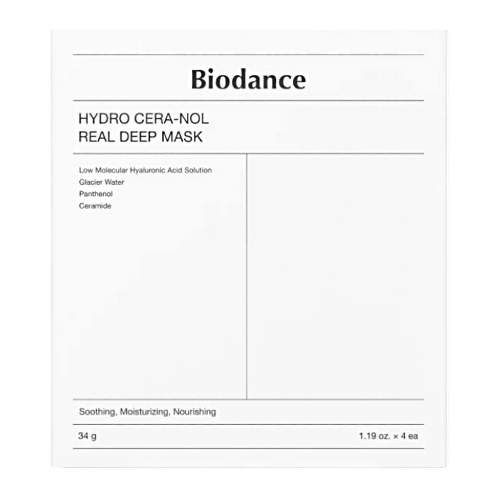 ماسک صورت ورقه ای Biodance مدل Hydro Cera-Nol آبرسان بسیار قوی وزن 34 گرم
