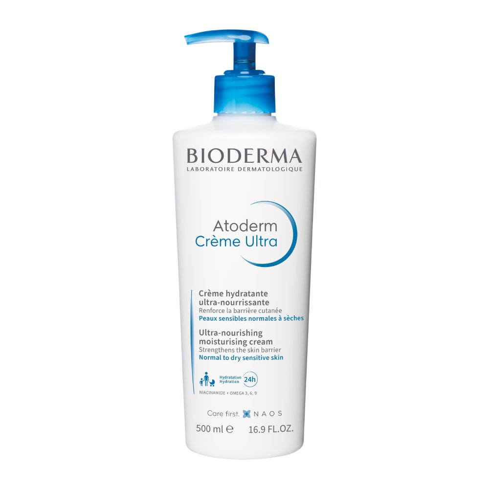 کرم صورت و بدن بایودرما Bioderma مدل Atoderm حجم 500 میل