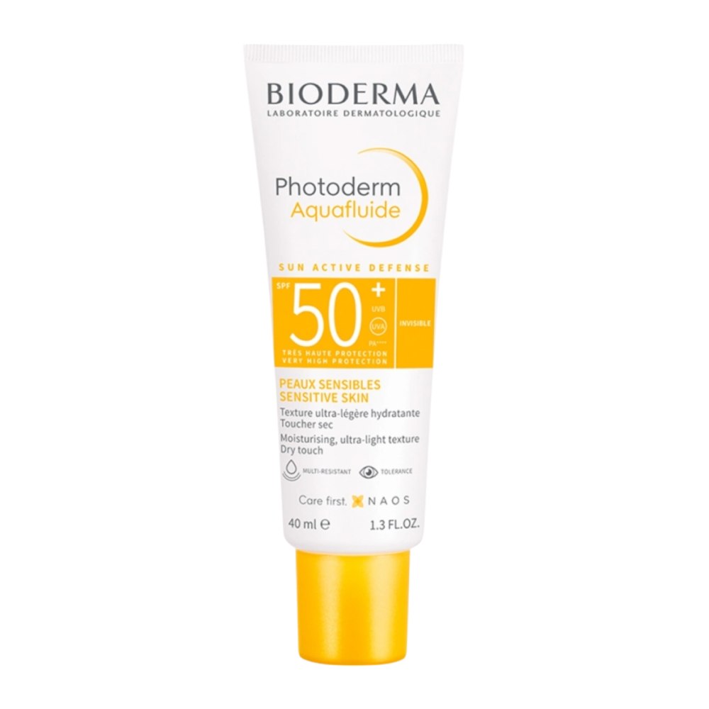 کرم ضد آفتاب بایودرما Bioderma مدل Aquafluid حاوی SPF50 حجم 40 میل
