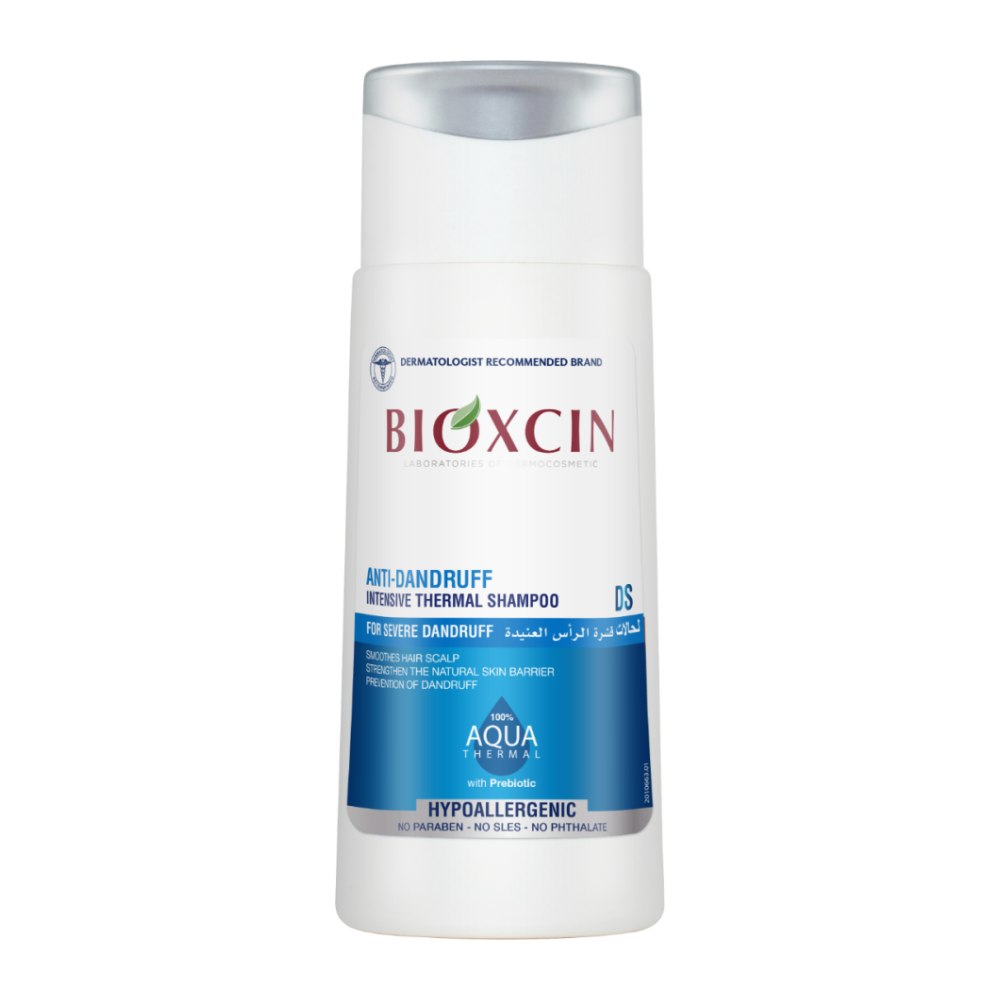 شامپو ضد شوره مو Bioxcin مدل Aqua Thermal Konsantre مناسب انواع مو حجم 200 میل