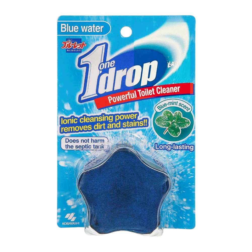 قرص فلاش تانک سرویس بهداشتی بلولت Bluelet مدل Blue Mint رایحه نعنا وزن 120 گرم