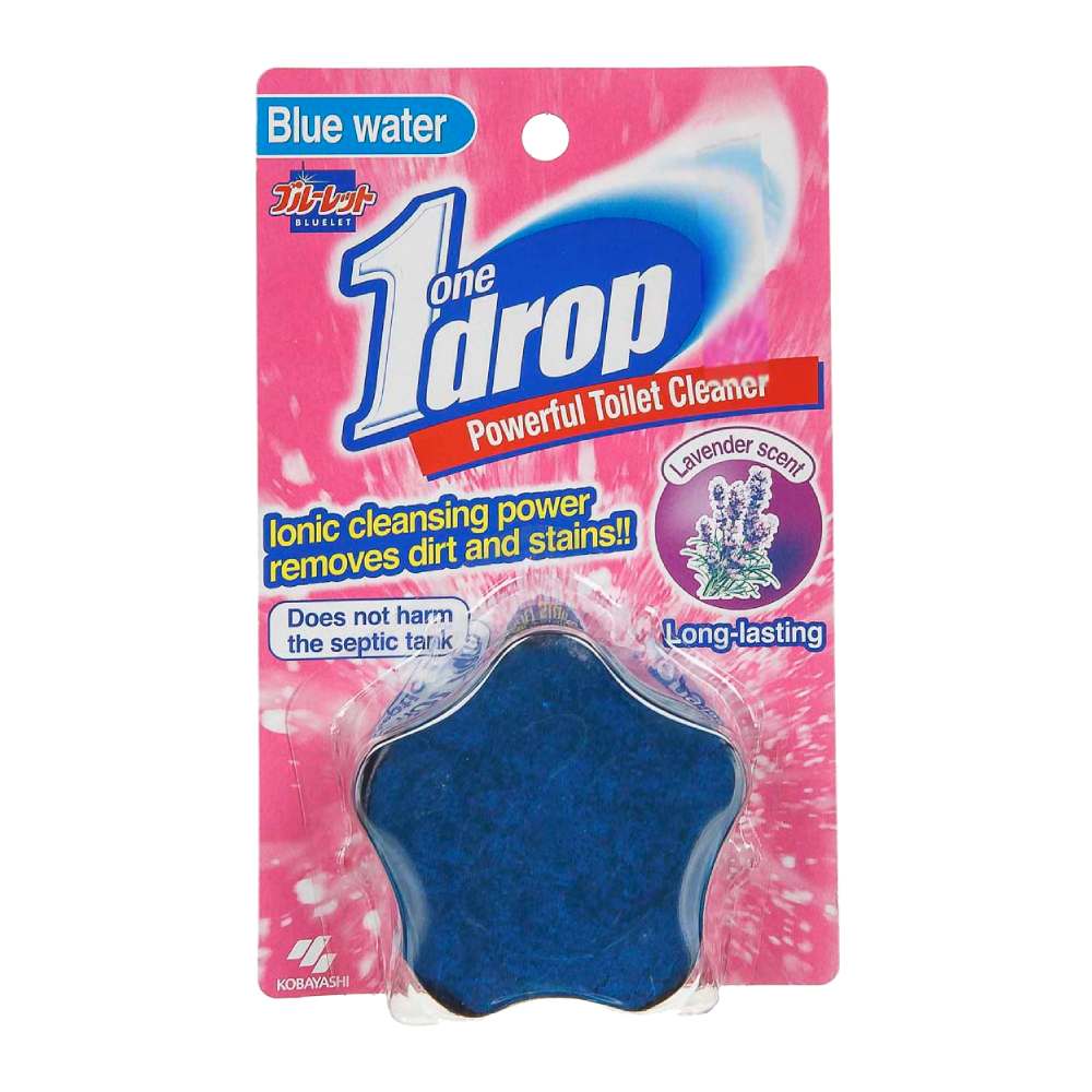 قرص فلاش تانک سرویس بهداشتی بلولت Bluelet مدل Lavender رایحه لوندر وزن 120 گرم