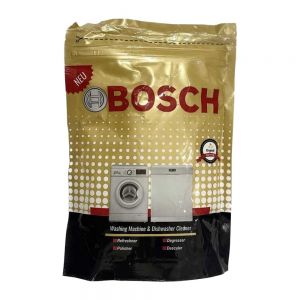 پودر جرم گیر ماشین لباسشویی و ماشین ظرفشویی بوش Bosch مدل Gold وزن 500 گرم