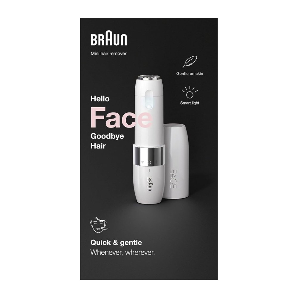 ماشین اصلاح موی صورت بانوان براون Braun سری Hello Face مدل FS1000 بسته 1 عددی