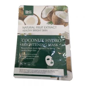 ماسک صورت ورقه ای Bs مدل Coconut Hydro حاوی عصاره نارگیل وزن 30 گرم