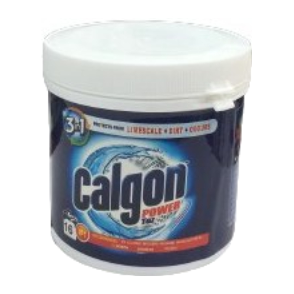 قرص جرمگیر سه کاره ماشین لباسشویی Calgon مدل Power بسته 16 عددی