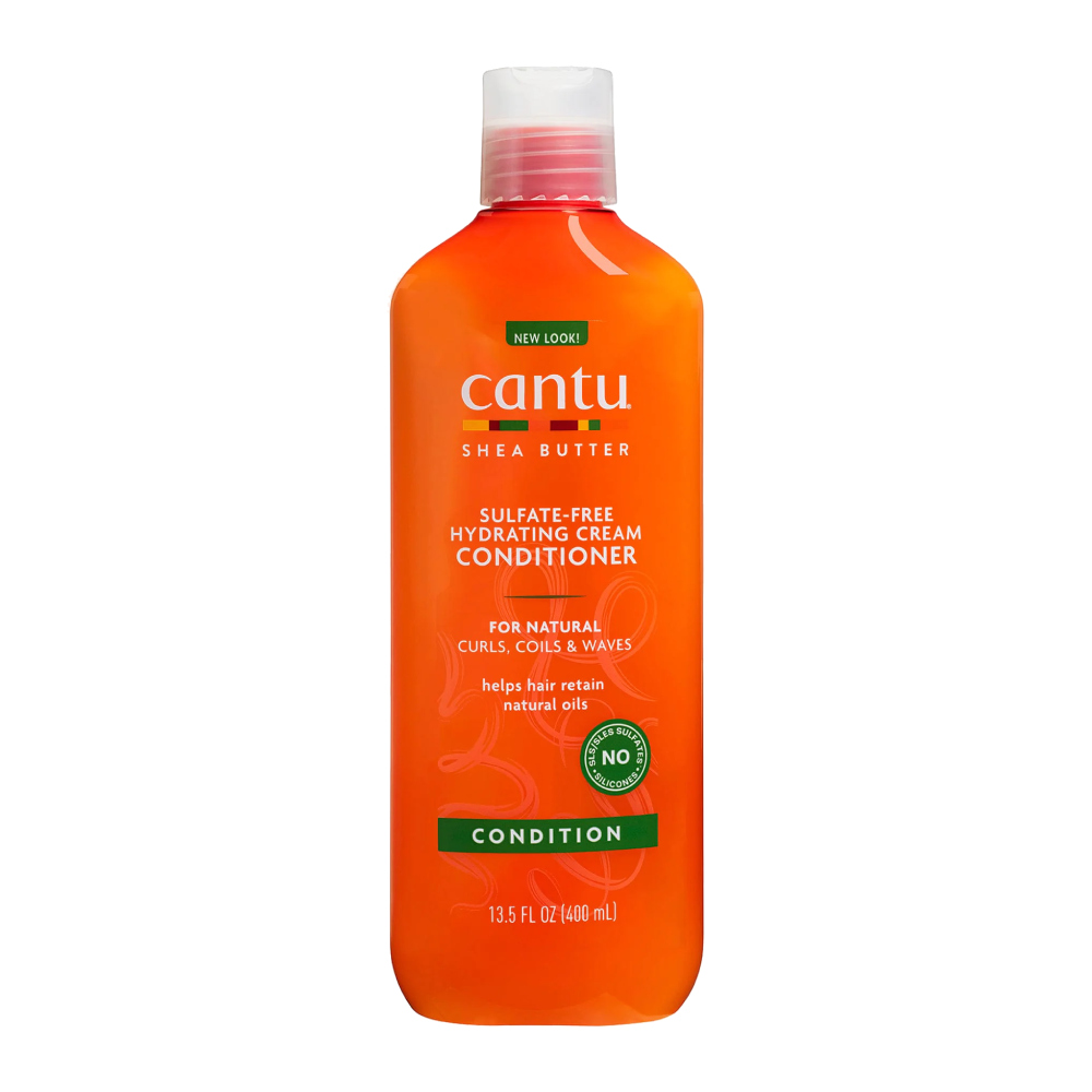 نرم کننده مو کانتو Cantu مدل Hydrating مناسب موهای فر حجم 400 میل