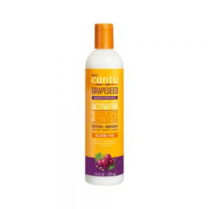 کرم مو تقویت کننده و فعال کننده فر کانتو Cantu مدل Grapeseed حاوی روغن هسته انگور حجم 355 میل