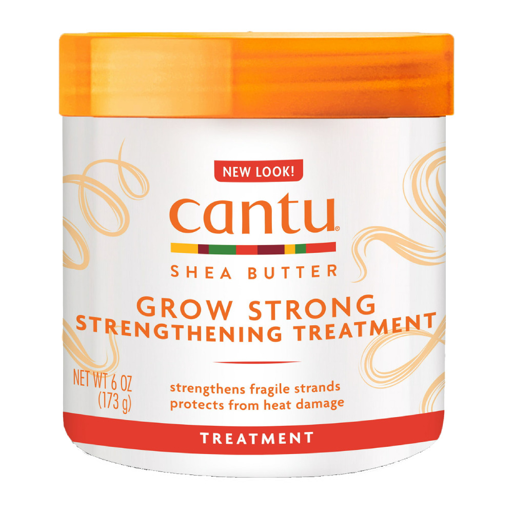 کرم ترمیم کننده و تقویت کننده مو کانتو Cantu مدل Grow Strong وزن 173 گرم