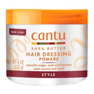 پماد حالت دهنده مو کانتو Cantu مدل Hair Dressing مناسب موهای فر و مجعد وزن 113 گرم