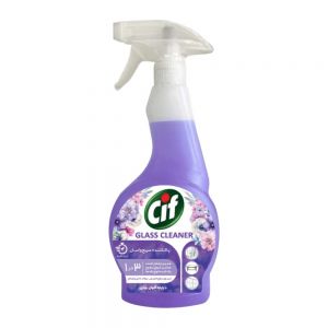 اسپری شیشه پاک کن Cif مدل Spring Blossom رایحه گل های بهاری وزن 500 گرم