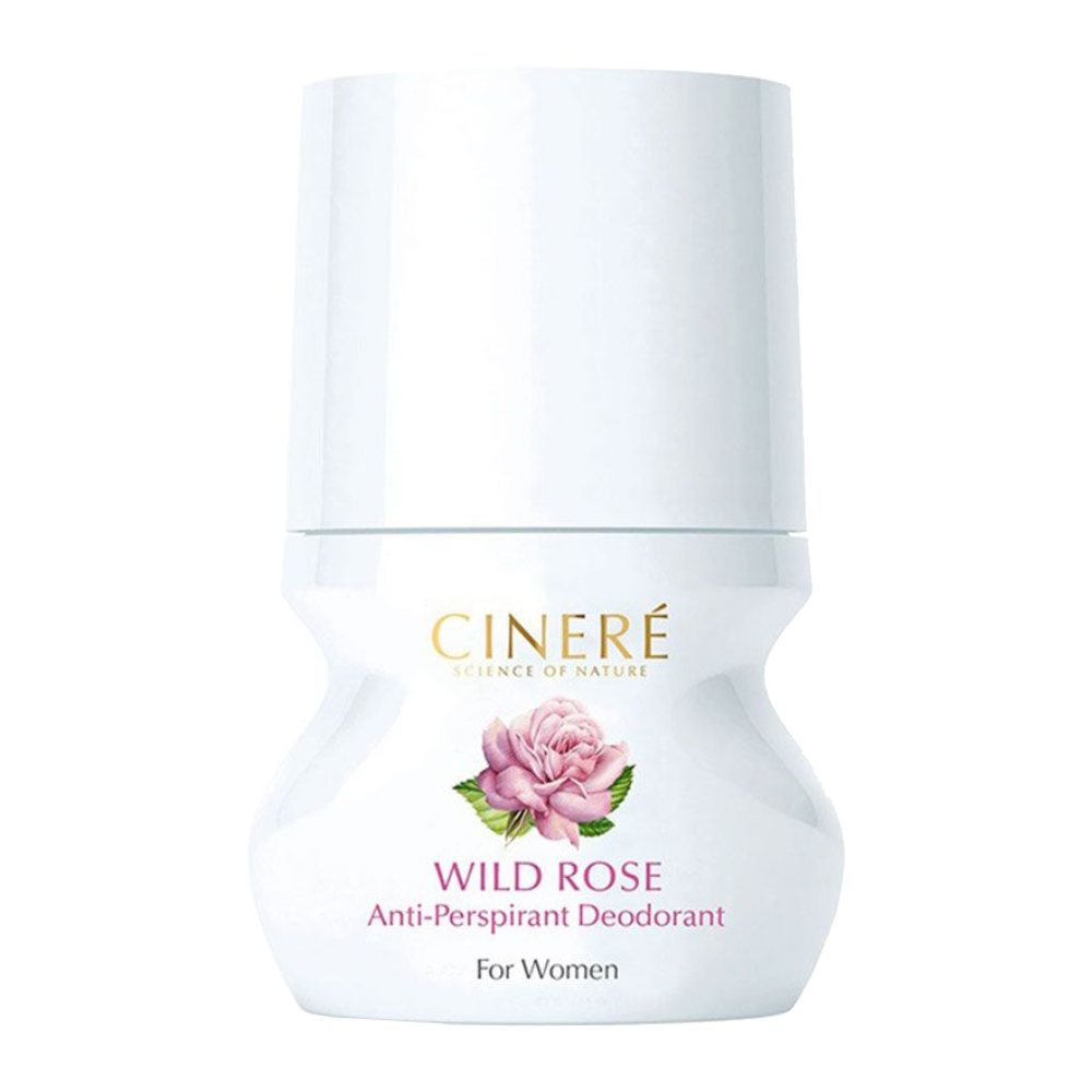 مام رول زنانه سینره Cinere مدل Wild Rose رایحه رز وحشی حجم 50 میل