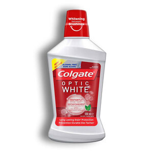 دهان شویه Colgate سری Optic White حجم 500 میل