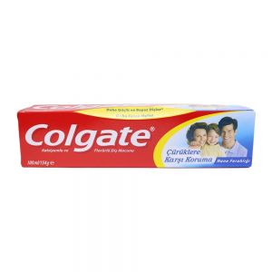 خمیر دندان Colgate مدل Protection Against Cavities ضد پوسیدگی وزن 154 گرم