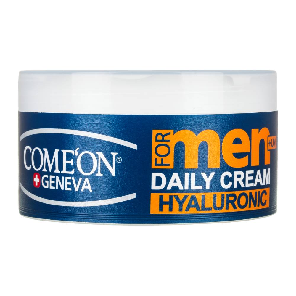 کرم مرطوب کننده دست و صورت کامان Come'On مدل Hyaluronic مخصوص آقایان حجم 250 میل