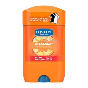 استیک ضد تعریق کامان Come'On مدل Vitamin C سفید کننده پوست زیر بغل حجم 40 میل