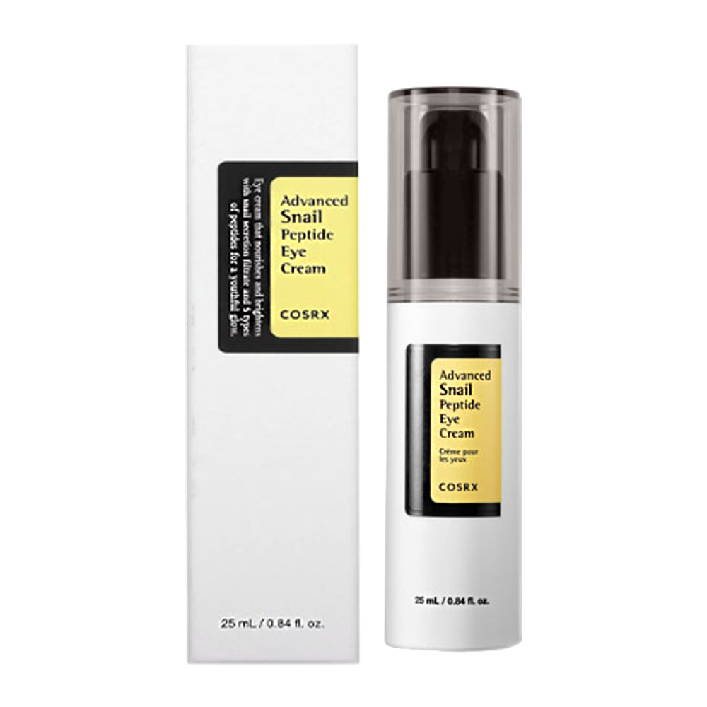 کرم دور چشم حلزون و پپتاید کوزارکس Cosrx مدل Advanced Snail Peptide حجم 25 میل