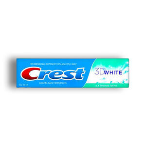 خمیر دندان کرست Crest از سری 3D WHITE مدل Exterme Mint حجم 100میل