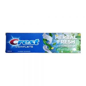 خمیر دندان کرست Crest مدل Herbal Fresh محافظ مینای دندان حجم 100 میل