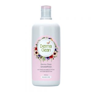 شامپو مناسب موهای رنگ شده درما کلین Derma Clean مدل Color Treated حجم 500 میل