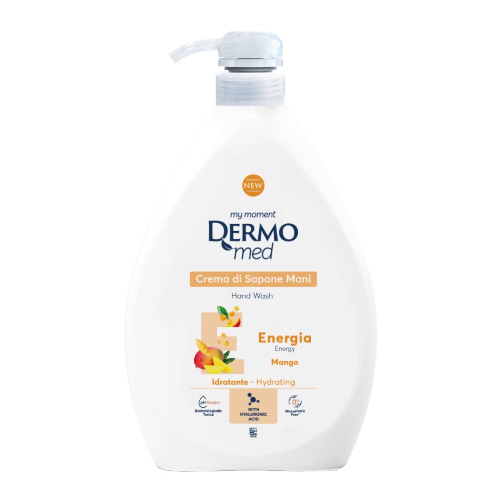 مایع دستشویی درمومد DERMOmed مدل Energia رایحه انبه حجم 1000 میل
