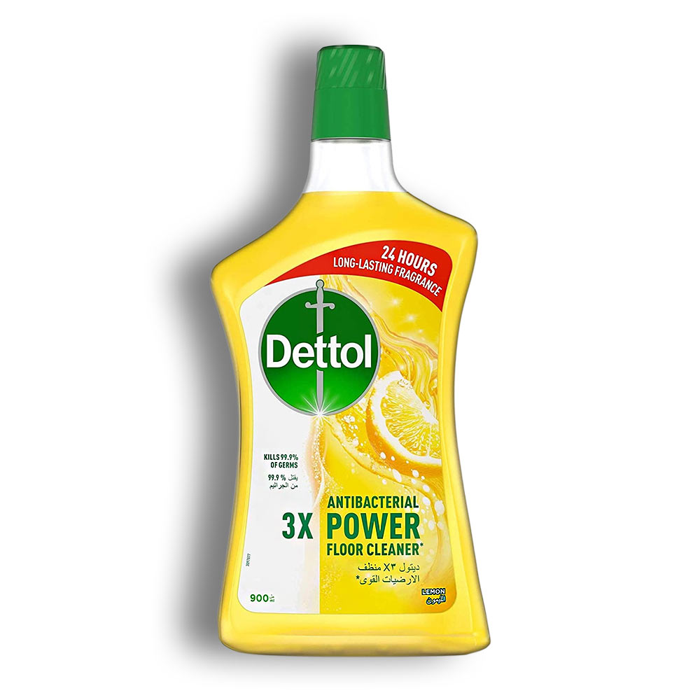 مایع کف شور Dettol آنتی باکتریال مدل 3X Power رایحه لیمو حجم 900 میل