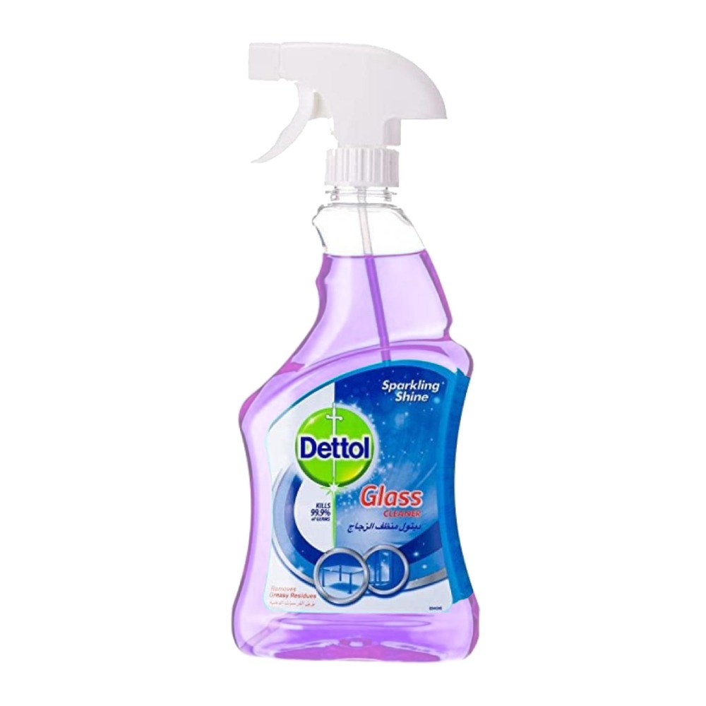 اسپری شیشه پاک کن دتول Dettol مدل Sparkling Shine حجم 500 میل