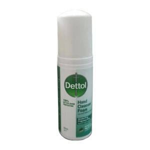 فوم پاک کننده و ضد عفونی کننده دست دتول Dettol حجم 50 میل
